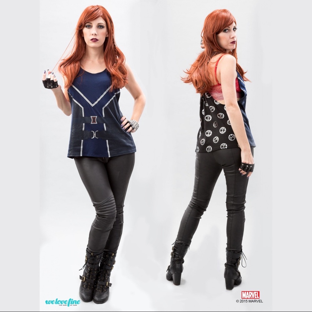 Marvel Avengers Age Of Ultron Black Widow Tank